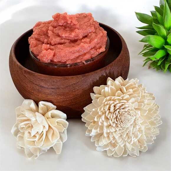 Luxury Artisan Crafted Natural Exfoliator Sugar Scrubs 8oz - Picture 1 of 7